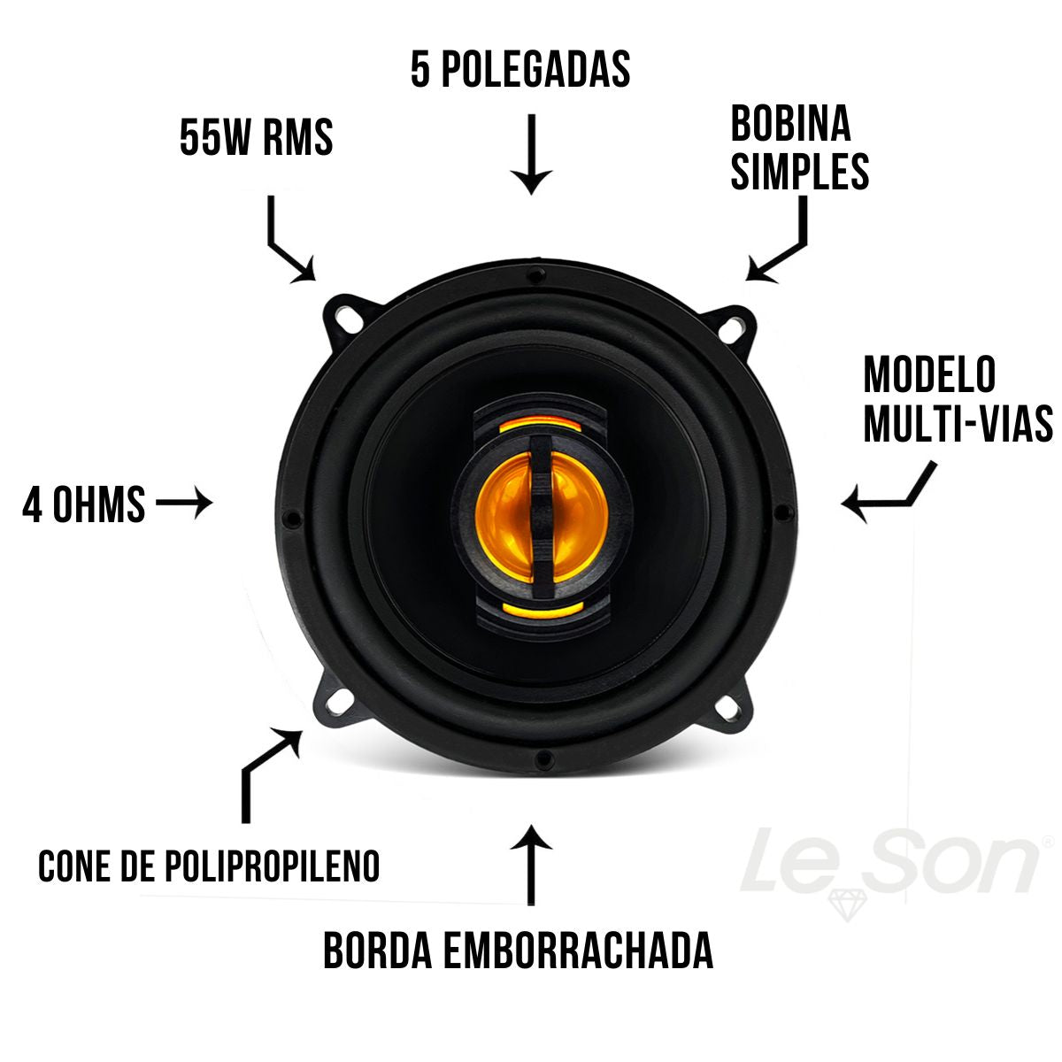 PAR FALANTE LESON JB5 FLEX 5" 110 WRMS (PAR) 4 OHMS