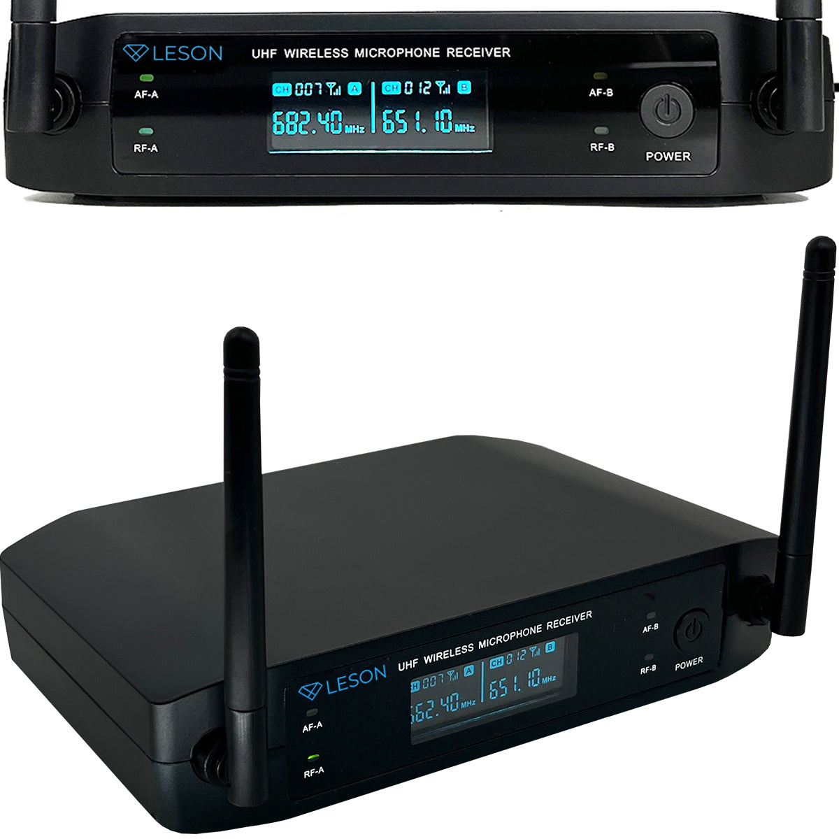 MICROFONE SEM FIO LS 961 TRANSMISSOR + 1 LAPELA + 1 HEADSET PRETO + BASTÃO 2AMLS9624
