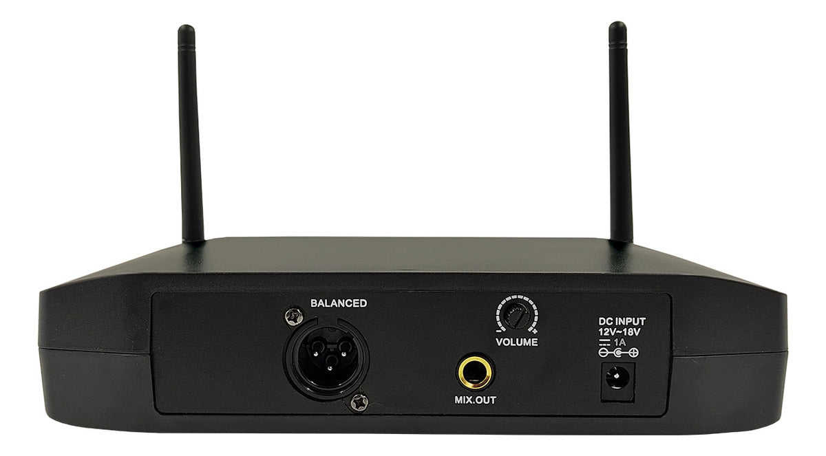 MICROFONE SEM FIO LESON LS961 48C LAPELA BEGE OMNIDIRECIONAL
