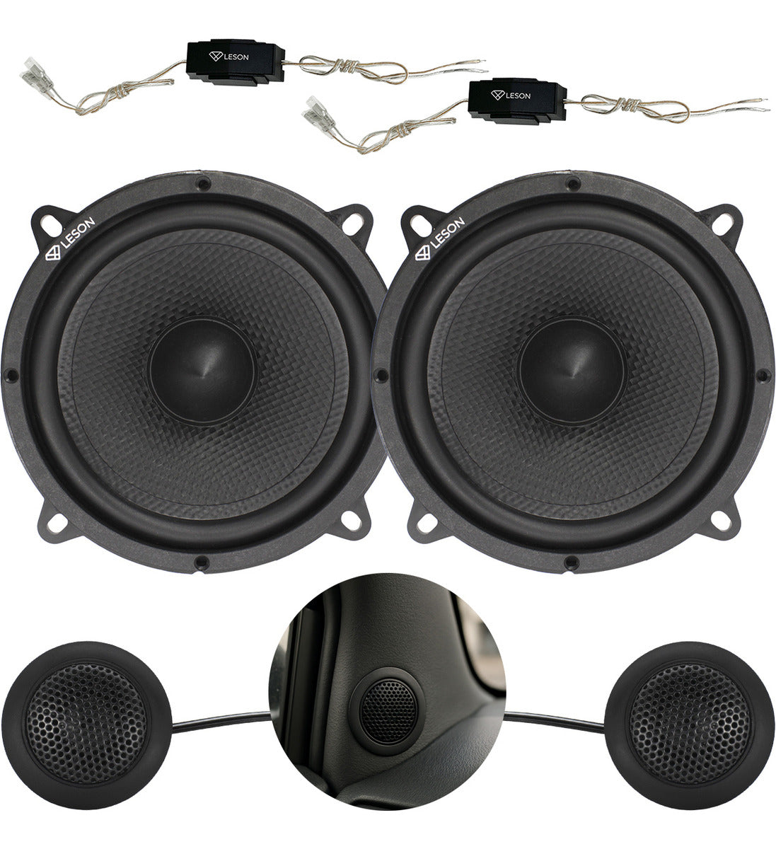 KIT 2 VIAS DIAMOND 5" 160 WRMS (KIT) 4 OHMS NEODÍMIO + CROSSOVER