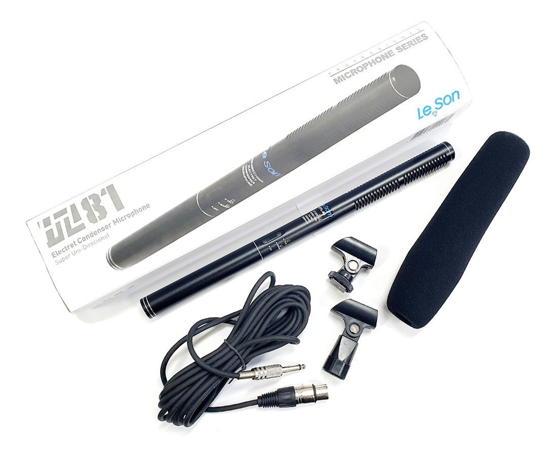 MICROFONE ULTRA CARDIOIDE SHOTGUN HTL 81 2AM0HTL81