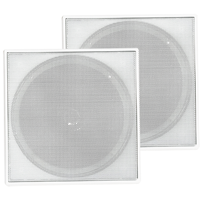 PAR ARANDELA COAXIAL 6" 140WRMS (PAR) 8 OHMS - QUADRADA BRANCA
