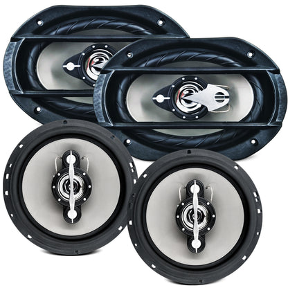KIT FACIL LESON- LS 6" PAR + PAR 6X9"  340W RMS (KIT) 4 OHMS
