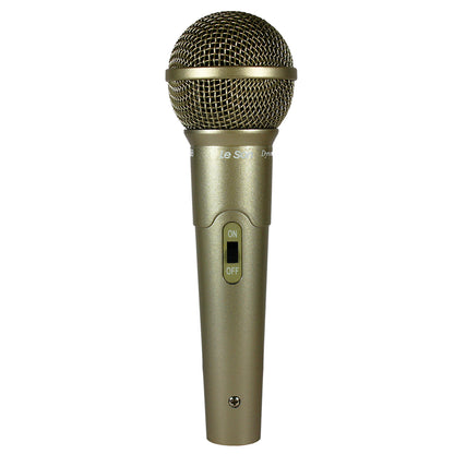 MICROFONE DINÂMICO COM CABO CHAMPANHE LS-58 - LESON