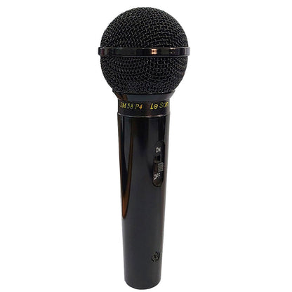 MICROFONE LE SON SM 58 P-4 DINÂMICO E UNIDIRECIONAL PRETO