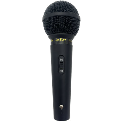 MICROFONE LE SON SM 58 P-4 DINÂMICO E UNIDIRECIONAL PRETO FOSCO