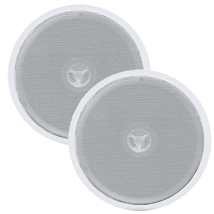 PAR ARANDELA COAXIAL 6" 140WRMS (PAR) 8 OHMS - REDONDA BRANCA