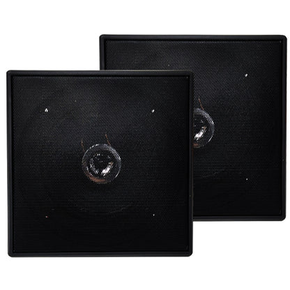 PAR ARANDELA COAXIAL 6" 140WRMS (PAR) 8 OHMS - QUADRADA PRETA
