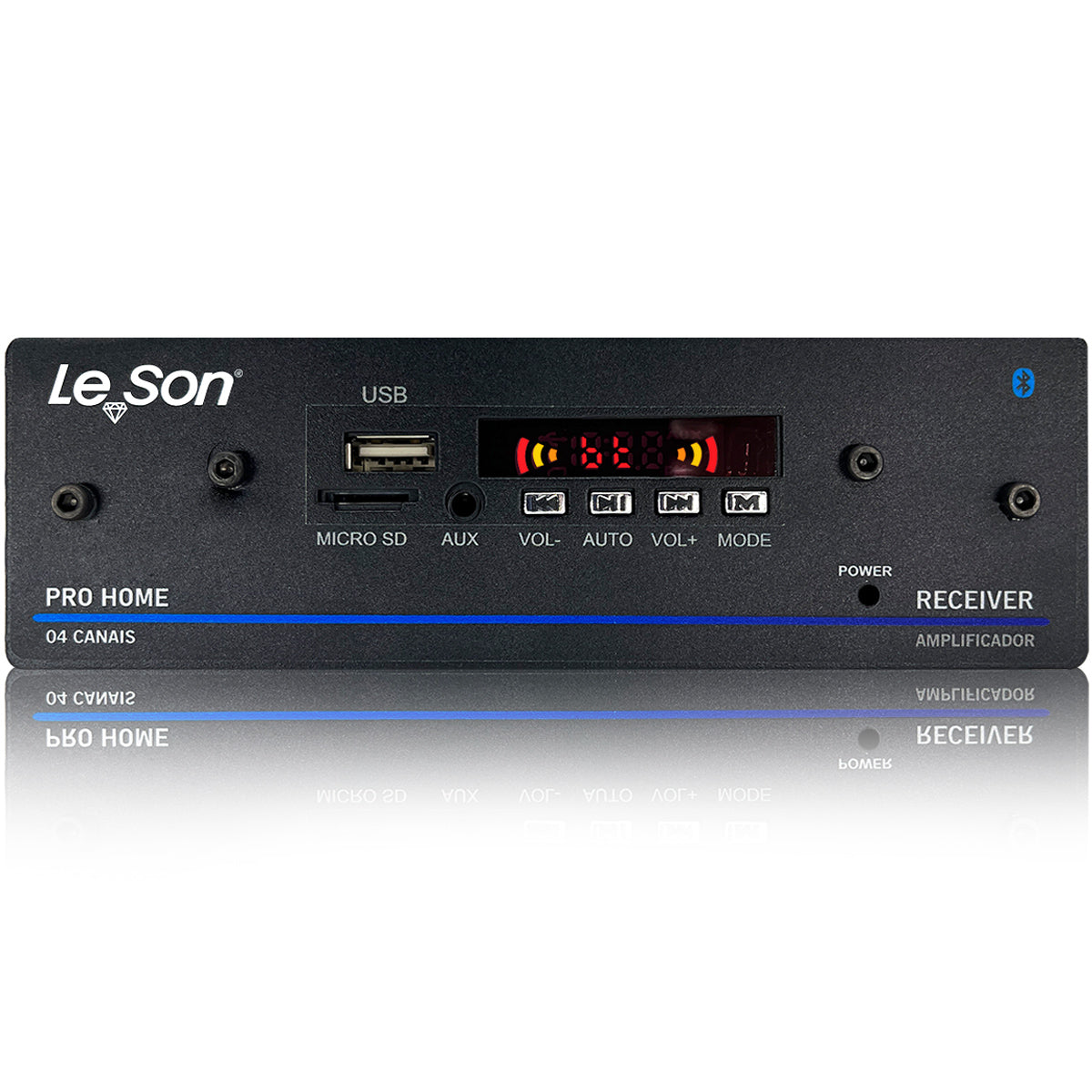 RECEIVER LESON PROHOME BT 120W 04 CH ENT P2 AUX