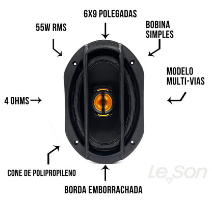 PAR FALANTE LESON JB69 FLEX 6X9" 110 WRMS (PAR) 4 OHMS