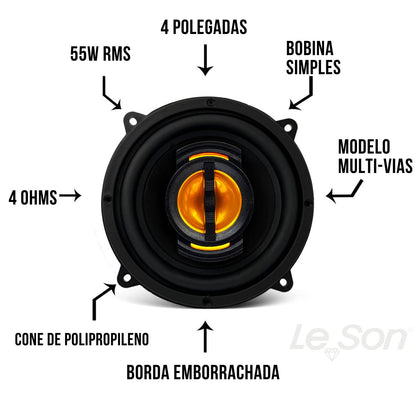 PAR FALANTE LESON JB4 FLEX 4" 110 WRMS (PAR) 4 OHMS