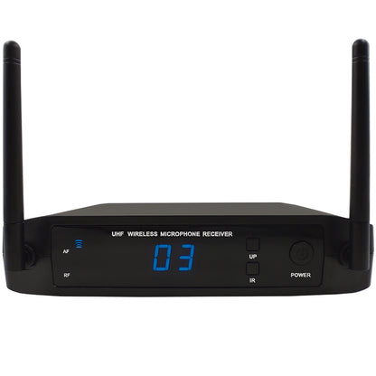 MICROFONES SEM FIO LE SON LS906 16 CANAIS PADRÃO CARDIOIDE COR PRETO