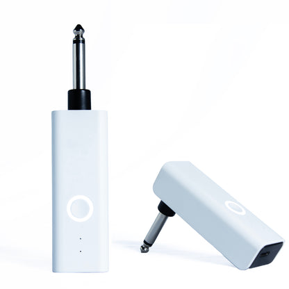 MICROFONE AR100 LESON SEM FIO DINÂMICO 10 FREQUÊNCIAS COR BRANCO