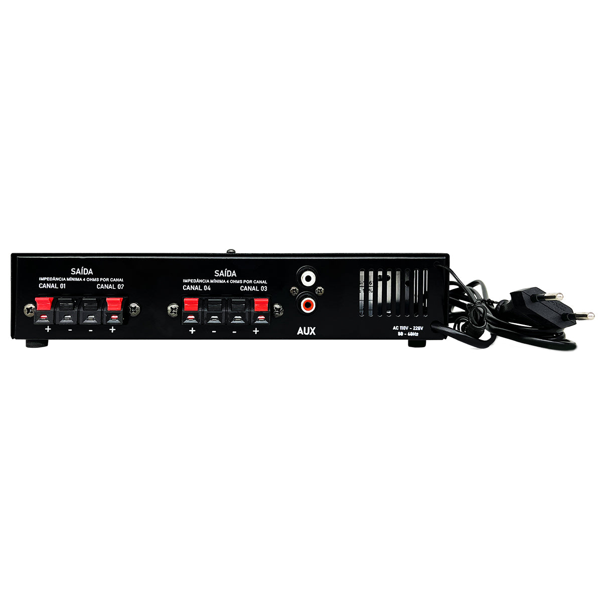 RECEIVER LSA 400.4 60WRMS BT 4 CH GRAVES MÉDIOS AGUDOS 4 OHMS