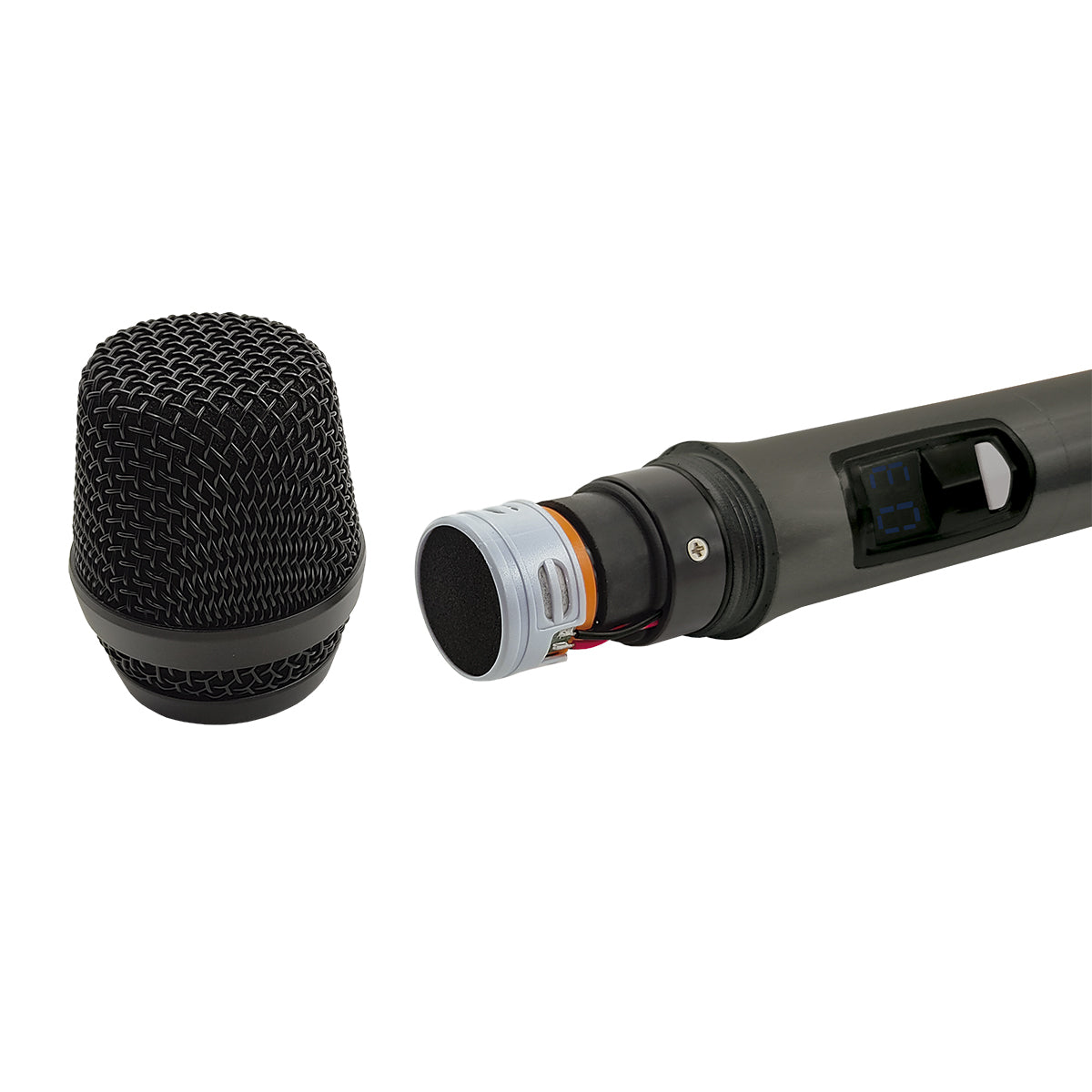 MICROFONES SEM FIO LE SON LS906 16 CANAIS PADRÃO CARDIOIDE COR PRETO