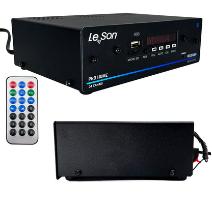 RECEIVER LESON PROHOME BT 120W 04 CH ENT P2 AUX