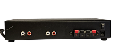 KIT SOM AMBIENTE 4 ARANDELA REDONDA BRANCO + RECEIVER LSA1002