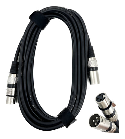 CABO XLR MACHO FÊMEA CANON MICROFONE LESON 5 METROS 3 PINOS