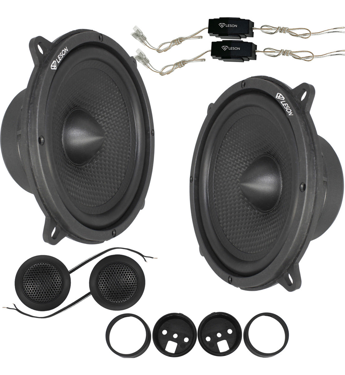KIT 2 VIAS DIAMOND 5" 160 WRMS (KIT) 4 OHMS NEODÍMIO + CROSSOVER