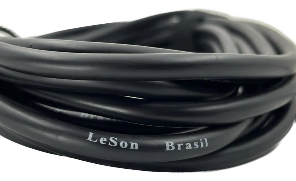 CABO XLR MACHO FÊMEA CANON MICROFONE LESON 5 METROS 3 PINOS
