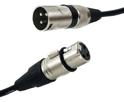 CABO XLR MACHO FÊMEA CANON MICROFONE LESON 5 METROS 3 PINOS