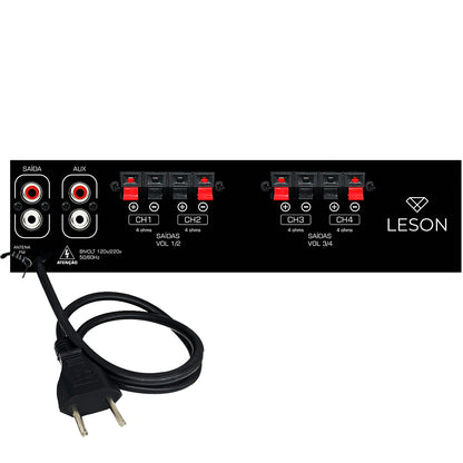 RECEIVER LSA 7000.4 PRO CONT. GRAVES E AGUDOS 2 MIC