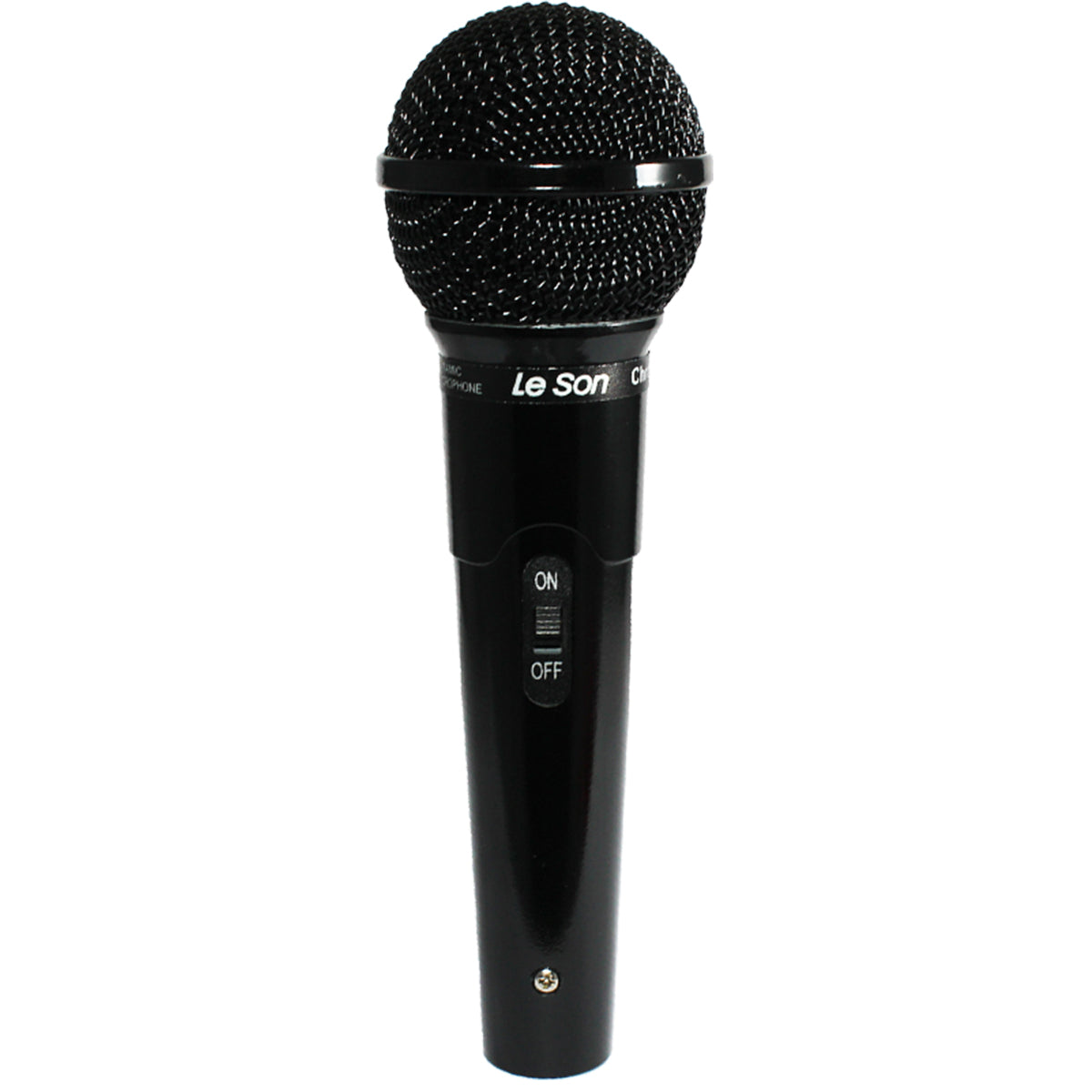 MICROFONE LESON MC-200 DINAMICO PROFISSIONAL PRETO BRILHANTE