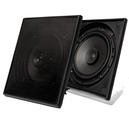 PAR ARANDELA FULLRANGE 6" 140WRMS (PAR) 8 OHMS - QUADRADA PRETA