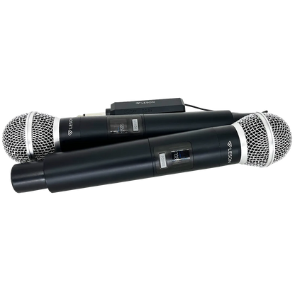 MICROFONE SEM FIO LS302 2 BASTÕES - HI-FI 2.4 GHZ 2AM002307