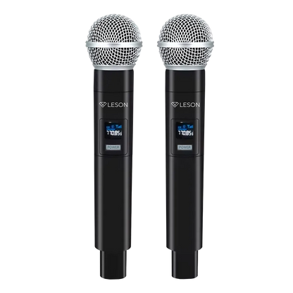 MICROFONE SEM FIO LS302 2 BASTÕES - HI-FI 2.4 GHZ 2AM002307